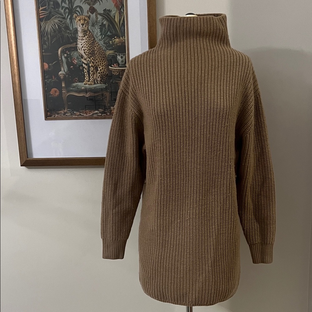 Wilfred Classic Brown Turtleneck Sweater